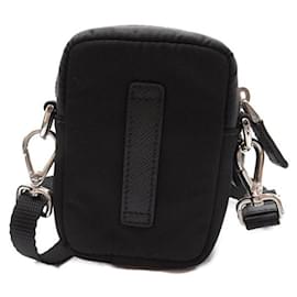 Prada-Prada Tessuto Mini Crossbody Pouch  Canvas Crossbody Bag 2ZT024 in Excellent condition-Other