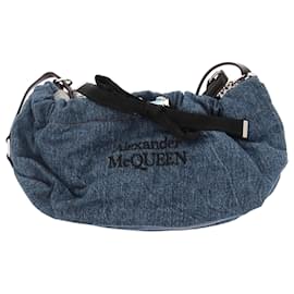 Alexander Mcqueen-ALEXANDER MCQUEEN  Handbags T.  Denim - Jeans-Blue