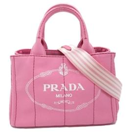 Prada-Canapa Logo Handbag  1BG439-Other