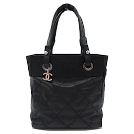 Chanel-Bolso tote Chanel Paris Biarritz Bolso tote de lona A34208 En muy buenas condiciones-Otro