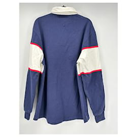 Tommy Hilfiger-TOMMY HILFIGER  Polo shirts T.International S Cotton-Blue