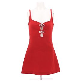 MACH & MACH  Dresses T.fr 38 polyester Red