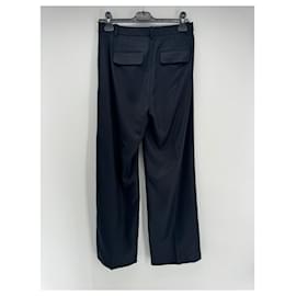 Autre Marque-NON SIGNE / UNSIGNED  Trousers T.US 4 Viscose-Black