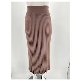 Autre Marque-NON SIGNE / UNSIGNED  Skirts T.International M Viscose-Brown