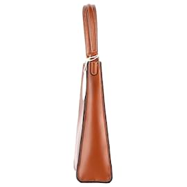 Staud-Staud Rey Shoulder Bag in Tan Leather-Brown,Beige