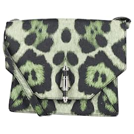 Givenchy-Givenchy 'Obsedia' Crossbody Bag in Green Leather-Green
