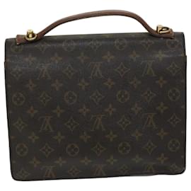 Louis Vuitton-Louis Vuitton Monogram Monceau 28 Hand Bag 2way M51185 LV Auth 69078-Monogram