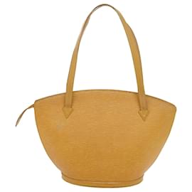 Louis Vuitton-LOUIS VUITTON Epi Saint Jacques Shopping Shoulder Bag Yellow M52269 Auth bs12688-Yellow