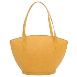 Louis Vuitton-LOUIS VUITTON Epi Saint Jacques Shopping Shoulder Bag Yellow M52269 auth 69294-Yellow