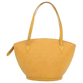 Louis Vuitton-LOUIS VUITTON Epi Saint Jacques Shopping Shoulder Bag Yellow M52269 auth 69294-Yellow