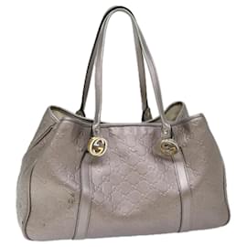 Gucci-GUCCI Borsa tote Guccissima in tela GG Oro Rosa 232957 auth 69342-Rosa,D'oro