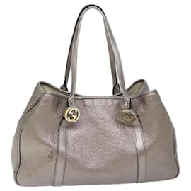 Gucci-GUCCI Borsa tote Guccissima in tela GG Oro Rosa 232957 auth 69342-Rosa,D'oro