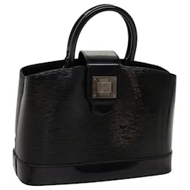 Louis Vuitton-Bolsa de mão LOUIS VUITTON Epi Electric Mirabeau PM Noir M4033Autenticação N LV13143-Preto