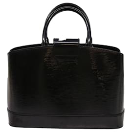 Louis Vuitton-LOUIS VUITTON Epi Electric Mirabeau PM Hand Bag Noir M4033N LV Auth bs13143-Black