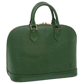 Louis Vuitton-LOUIS VUITTON Epi Alma Hand Bag Borneo Green M52144 LV Auth 69012-Other