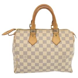 Louis Vuitton-Louis Vuitton Damier Azur Speedy 25 Hand Bag N41534 Auth LV 69027-Autre