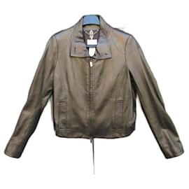 Céline Lambskin Jacket Bronze Bronze