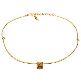Valentino Rigid Gold-plated Belt Golden