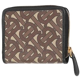 Burberry-BURBERRY  Wallets   Cloth-Brown