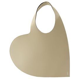 Borsa Shopper Cuore - Coperni - Pelle - Beige Marrone Beige