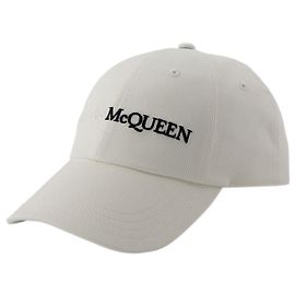 Gorra Bic con logo clásico - Alexander McQueen - Algodón - Blanco Blanco