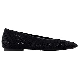 Ballerines - Burberry - Cuir - Noir Noir