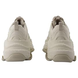 Balenciaga-Triple S Sneakers - Balenciaga - Synthetic - Beige-Beige