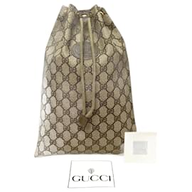 Gucci-GG Canvas Drawstring Bag-Other
