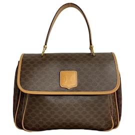 Céline-Macadam Canvas Flap Handbag-Other