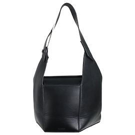 Attico Schwarze Farbe 6 PM Beuteltasche Schwarz