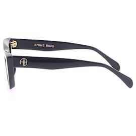 Anine Bing-ANINE BING  Sunglasses T.  metal-Black