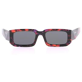 Prada-PRADA Sonnenbrille T.  Plastik-Rot