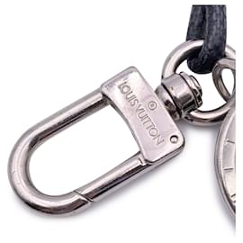 Louis Vuitton-Damier Graphite Knot Rope Schlüsselanhänger M67224-Schwarz