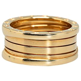 Bulgari-Bvlgari Gold 18K Yellow Gold B.Zero1 Three Band Ring-Golden