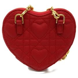 Dior-Bolsa Coração Caro com Corrente-Outro