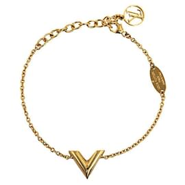 Louis Vuitton-Louis Vuitton Essential V Bracelet Metal Bracelet M61084 in Excellent condition-Other