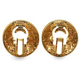 Chanel-Chanel CC Clip On Earrings Metal Earrings in Good condition-Other