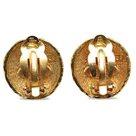 Chanel-Chanel CC Clip On Earrings Metal Earrings in Good condition-Other