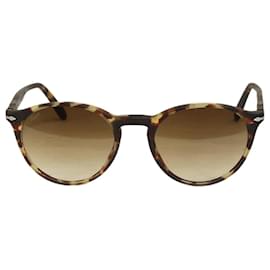 Persol-Sonnenbrille mit Ombre-Effekt in braunem Schildpatt-Braun
