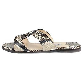 Jimmy Choo Multicolour Atia snakeskin sandals - size EU 37 Multiple colors