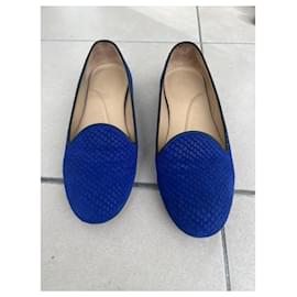 Chatelles-Slippers bleu-Bleu