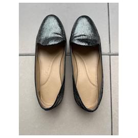 Chatelles-Silver slippers-Silvery