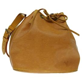 Louis Vuitton-LOUIS VUITTON Epi Petit Noe Shoulder Bag Tassili Yellow M44109 LV Auth 69305-Other