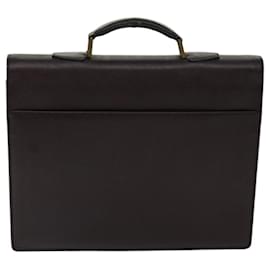 Louis Vuitton-LOUIS VUITTON Taiga Serviette Moskova Business Bag Acajou M30036 LV Auth th4747-Otro