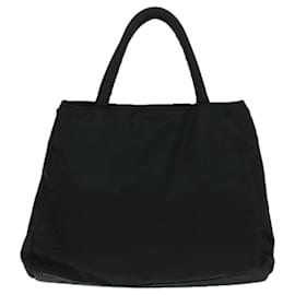 Prada-PRADA Hand Bag Nylon Black Auth bs12829-Black