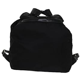 Prada-PRADA Backpack Nylon Black Auth tb1068-Black
