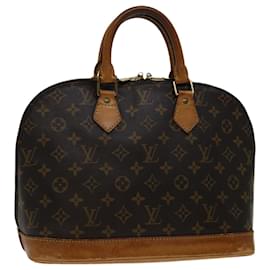 Louis Vuitton-LOUIS VUITTON Monogram Alma Hand Bag M51130 LV Auth 69490-Monogram