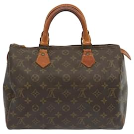 Louis Vuitton-Louis Vuitton Monogram Speedy 30 Hand Bag M41526 LV Auth bs12667-Monogram