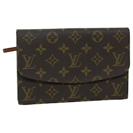 Louis Vuitton-Louis Vuitton Monogram Pochette rabat 20 Clutch Bag M51935 LV Auth ep3821-Monogram