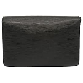 Louis Vuitton-LOUIS VUITTON Epi Serie Dragonne Hand Bag Black M52612 LV Auth th4703-Black